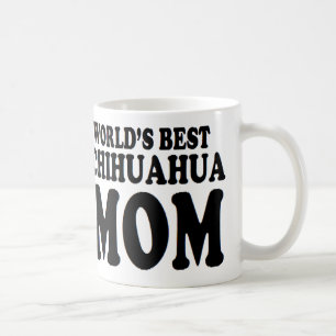 moederdag Gift Idea chihuahua mamma's beste wereld Koffiemok