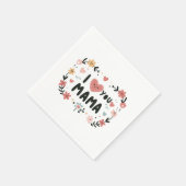 Moederdag Gift | Ik hou van je, mama Servet (Hoek)
