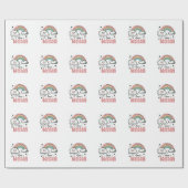 Moederdag Gift | Ik hou van mama Cadeaupapier (Vlak)