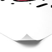 Moederdag Gift | Ik hou van mama Perfect Poster (Hoek)