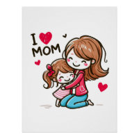Moederdag Gift | Ik hou van mama