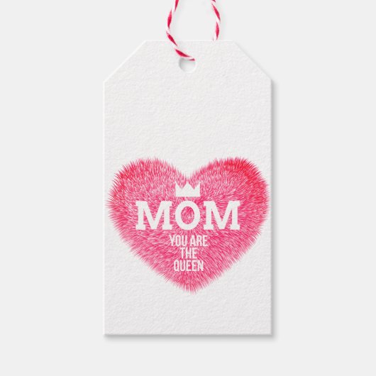 moederdag Gift Label Cadeaulabel (Voorkant)