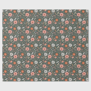 Moederdag Gift   Laten we wilde bloemen zijn Cadeaupapier