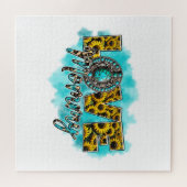 Moederdag Gift | Love Floral Mama Legpuzzel (Horizontaal)