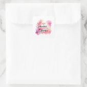 Moederdag Gift | Mam is geweldig Vierkante Sticker (Tas)