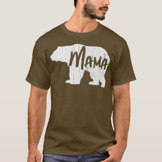 Moederdag Gift Mama Beer mama vrouwen T-shirt