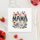 Moederdag Gift | Mama Floral Servet (Insitu)