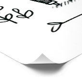 Moederdag Gift | Mama hart van thuis Perfect Poster (Hoek)