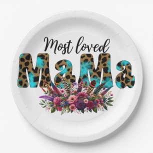 Moederdag Gift Meest geliefde mama Papieren Bordje