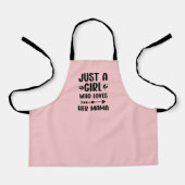 Moederdag Gift Moeder dochter bijpassende keuken Schort (Voorkant)