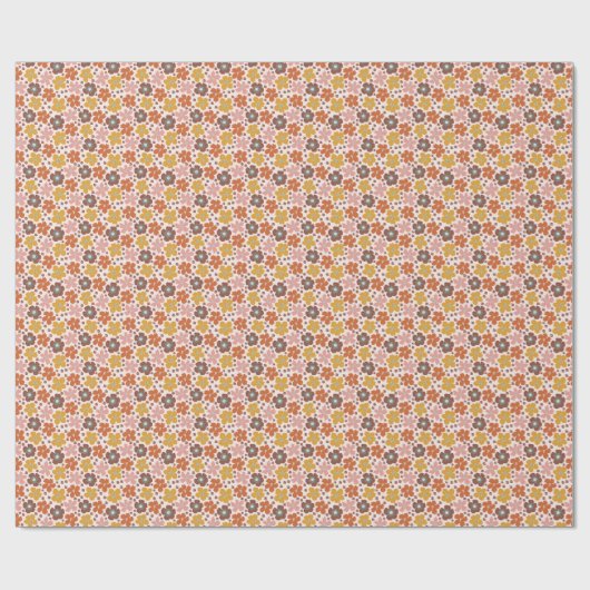 Moederdag Gift | Net als wilde bloemen Cadeaupapier (Vlak)