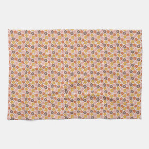 Moederdag Gift Net als wilde bloemen Theedoek
