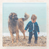 Moederdag Gift Personalized Fotoglas Onderzetter (Voorkant)