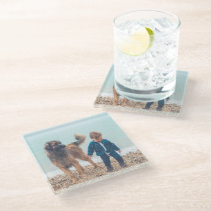 Moederdag Gift Personalized Fotoglas Onderzetter Glazen Onderzetter