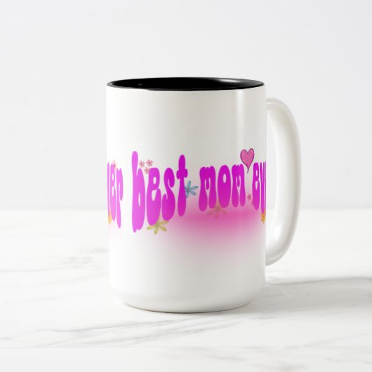 - Moederdag Gift - Twee-Tone Mok Gift voor haar (Voorkant rechts)