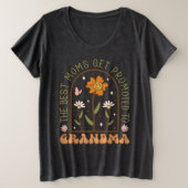 Moederdag Gift voor oma Donker T-shirt (Design voorkant)