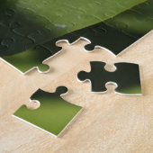 Moederdag Gift Wit Lila Fotopuzzel Legpuzzel (Zijkant)