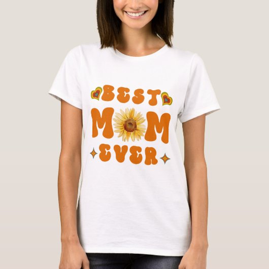 Moederdag Gifts/Beste Mam Ooit/Moederdag T-shirt (Voorkant)