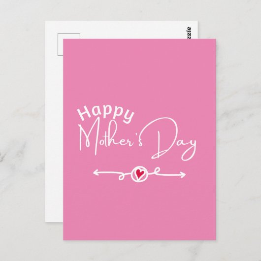 Moederdag Gifts Briefkaart (Voorkant / Achterkant)