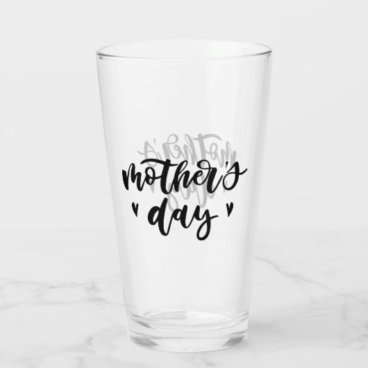 Moederdag Glas (Achterkant)