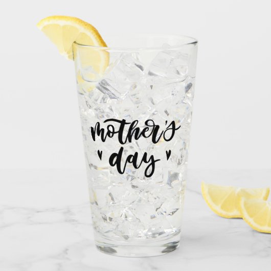 Moederdag Glas (Voorkant ijs)