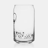 Moederdag Glass, Beker, Moederdag Gift Blikvorm Glas (Links)