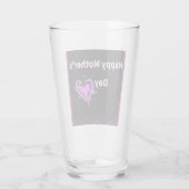 Moederdag Glass Cup Glas (Achterkant)