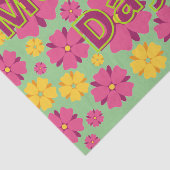 moederdag glorieuze bloemen tissuepapier (Detail)