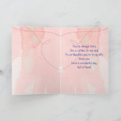 Moederdag Godmoeder Bluebird Garden Bird Card Kaart (Binnen)