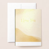  Moederdag Gold Folie Kaarten (Met envelop)