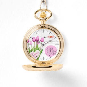 Moederdag Gold Pocket Watch Horloge