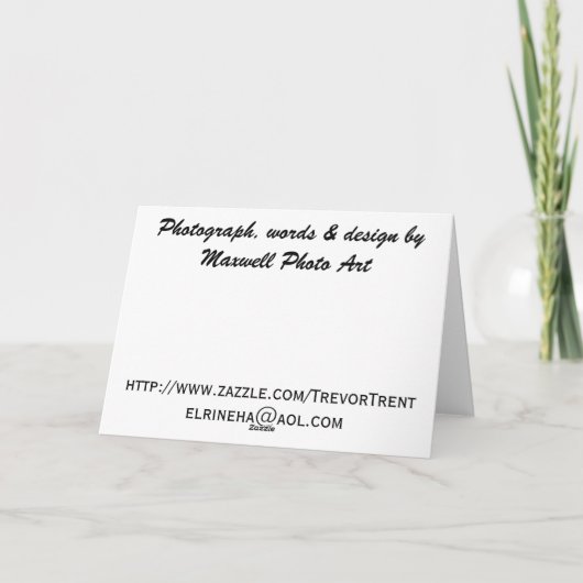 Moederdag Golden Retriever Kaart (Achterkant)