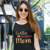 Moederdag Golden Retriever mama T-shirt