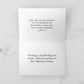 Moederdag Goldfinch Bedankkaart (Binnen)