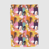 Moederdag Golf Towel Golfhanddoek (Voorkant)