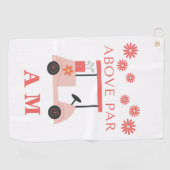 Moederdag golfhanddoek (Horizontaal)