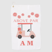 Moederdag golfhanddoek (Voorkant)