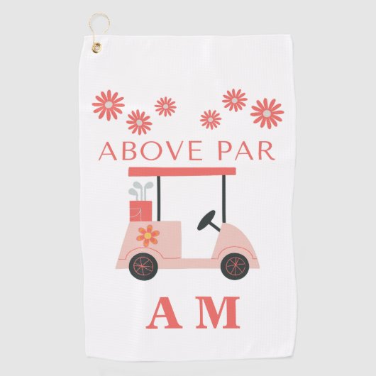 Moederdag golfhanddoek (Voorkant)