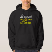Moederdag Grandma blessed heet Abuela Hoodie (Voorkant)