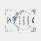 moederdag Grandma Grammy Nana van kleinkinderen Fleece Deken (Voorkant (Horizontaal))