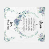 moederdag Grandma Grammy Nana van kleinkinderen Fleece Deken (Voorkant (Horizontaal))