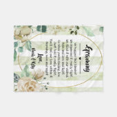 moederdag Grandma Grammy Nana van kleinkinderen Fleece Deken (Voorkant (Horizontaal))