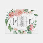 moederdag Grandma Grammy Nana van kleinkinderen Fleece Deken (Voorkant (Horizontaal))