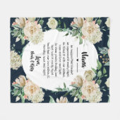 moederdag Grandma Grammy Nana van kleinkinderen Fleece Deken (Voorkant (Horizontaal))