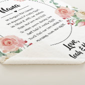 moederdag Grandma Grammy Nana van kleinkinderen Sherpa Deken (3/4)