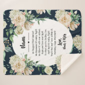 moederdag Grandma Grammy Nana van kleinkinderen Sherpa Deken (Voorkant (horizontaal))