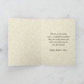 Moederdag Grandma Virgin Mary Child Jesus Kaart (Binnen)