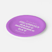 Moederdag Grandma We houden van jullie persoonlijk Papieren Bordje (Gekanteld)