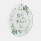 Moederdag Green Leaves Wreath | ORNAMENT (Rechts)