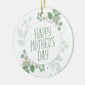 Moederdag Green Leaves Wreath | ORNAMENT (Links)